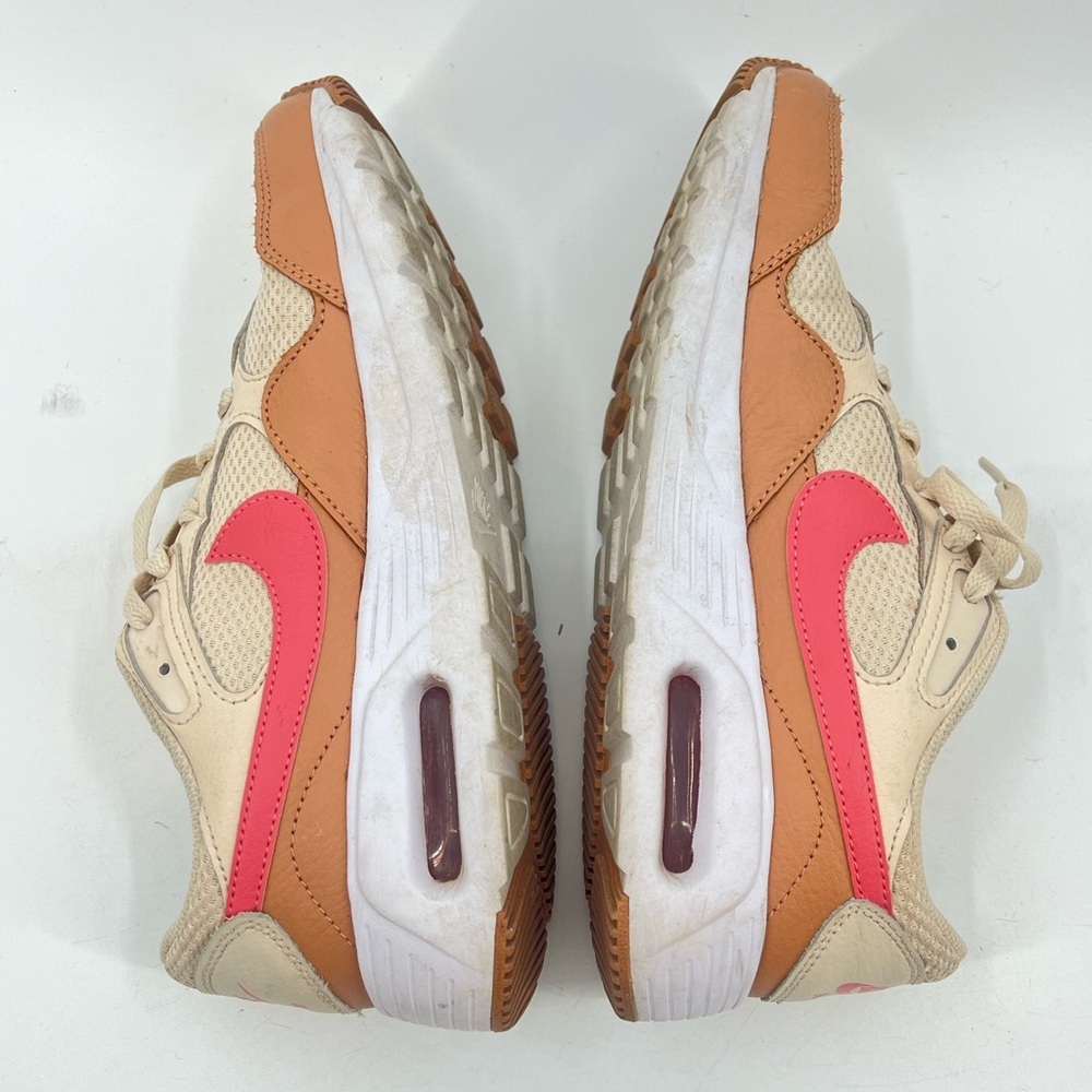 NIKE Air Max SC Sneakers White Pink Salt Cognac Tan Colorway Size US 8.5 - Picture 7 of 10